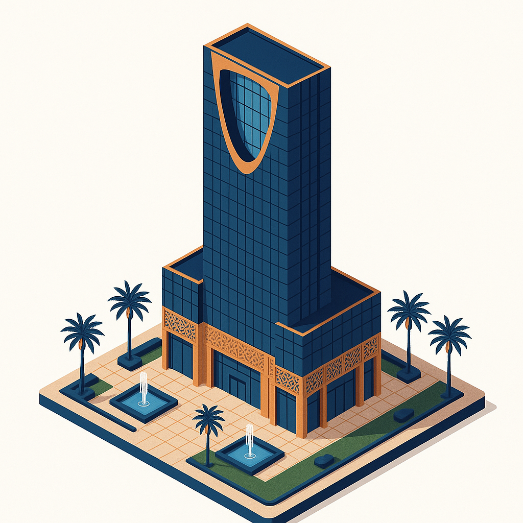 برج مكتبي - حي الوزارات